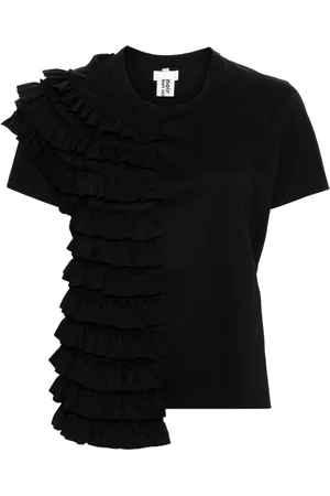 NOIR KEI NINOMIYA Ruffled-layer cotton T-shirt