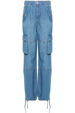 Moschino High-rise cargo jeans