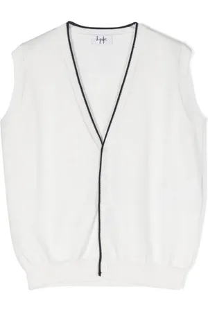 Il gufo Fine-knit gilet