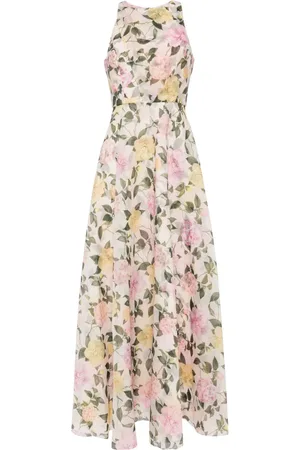 Sachin & Babi Kate floral-print gown
