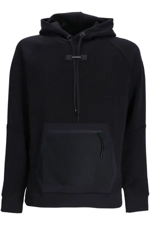 On Running Drawstring cotton hoodie