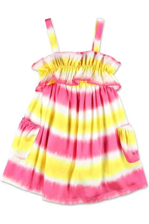 Msgm Tie-dye cotton dress