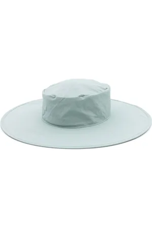 Ruslan Baginskiy Wide-brim poplin hat