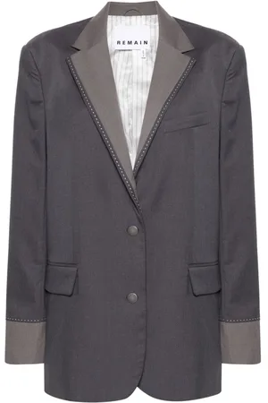 REMAIN Single-breasted oversize blazer