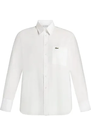 Lacoste Logo-appliqu?? cotton shirt