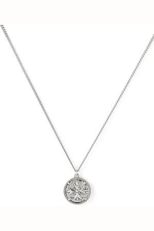 EMANUELE BICOCCHI Crest tag pendant necklace