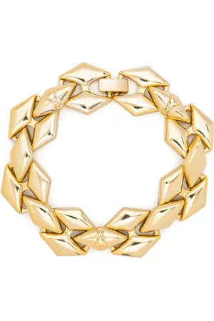 Patrizia Pepe Micro Fly geometric-link bracelet