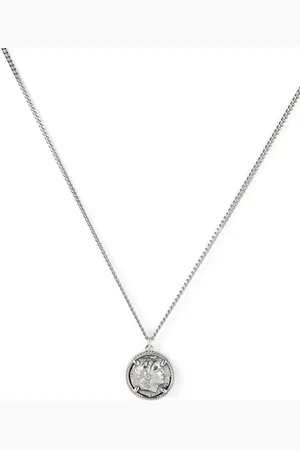 EMANUELE BICOCCHI Caesar Coin sterling- necklace