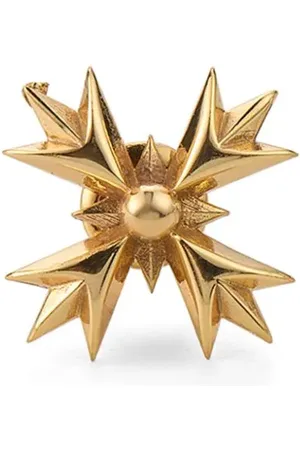 EMANUELE BICOCCHI Crest -plated earring