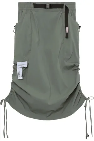 Musium Div. Belted midi skirt