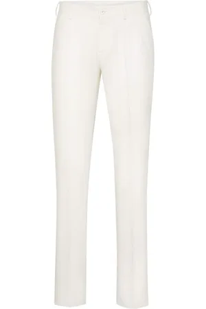 Philipp Plein Linen tailored trousers