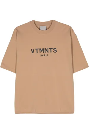 VTMNTS Logo-print short-sleeve T-shirt