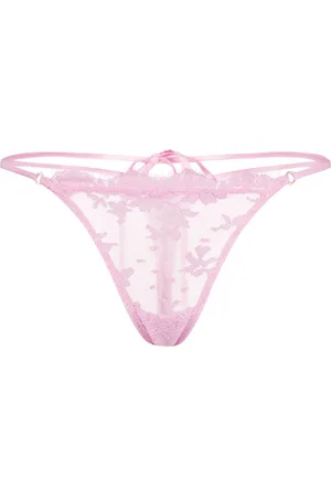 Kiki de Montparnasse Jolie lace-trim thong