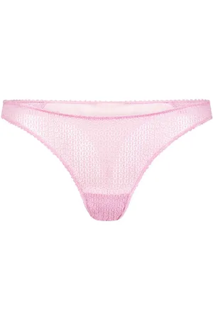 Kiki de Montparnasse Crochet mesh thong