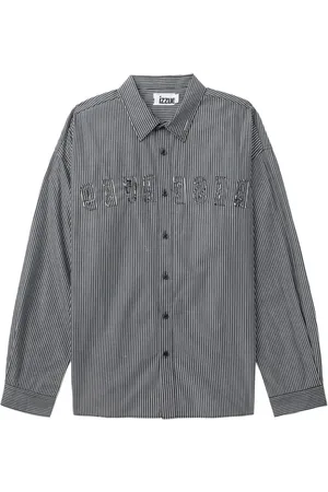 Izzue Striped cotton shirt