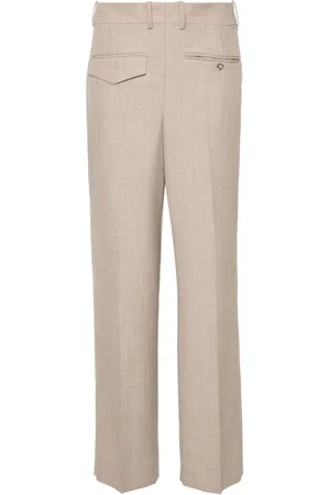 Victoria Beckham Pressed-crease straight-leg trousers