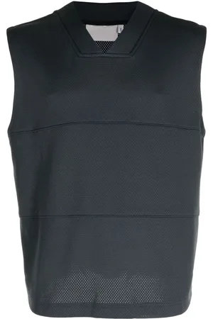 Off-Duty Fresco mesh-design vest