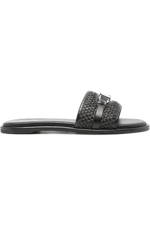 Michael Kors Ember logo-plaque slides