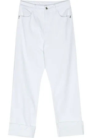 Patrizia Pepe High-rise tapered jeans