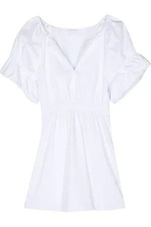 Patrizia Pepe Split-neck minidress