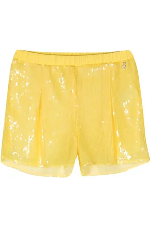Patrizia Pepe Sequined high-waist shorts