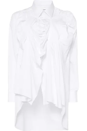 Comme des Garçons Gathered cotton shirt