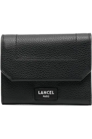 LANCEL Logo-patch leather wallet