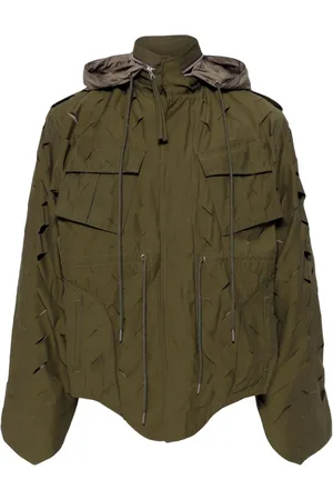 JUNTAE KIM hooded padded jacket - Black