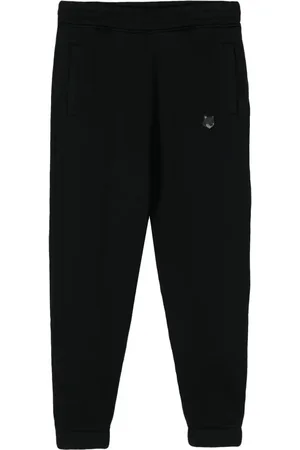 Maison Kitsuné Logo-embroidered track pants