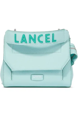 LANCEL Small Ninon de leather flap bag