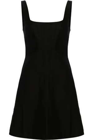 Stella McCartney Square-neck corset-style minidress