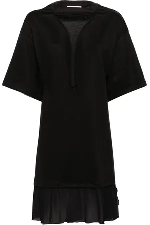 Victoria Beckham Cut-out T-shirt minidress
