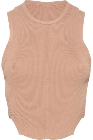 Serafini Open-back ribbed tank top
