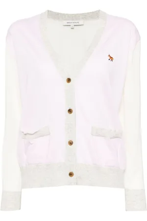 Maison Kitsuné Logo-appliqu?? cardigan