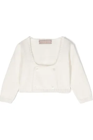 LA STUPENDERIA Double-breasted cotton cardigan
