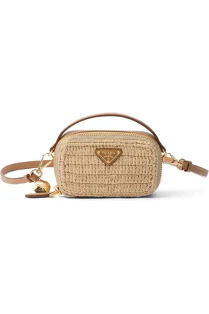 Prada Woven mini pouch