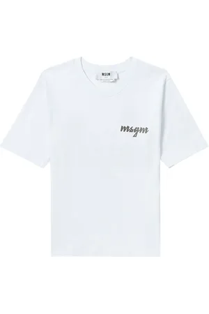 Msgm Logo-print short-sleeve T-shirt