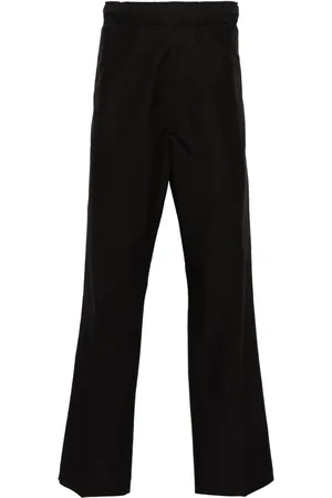 Moncler Logo-patch straight-leg trousers