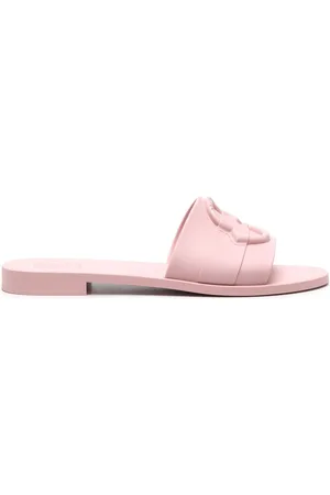 Moncler Mon logo-embossed slides