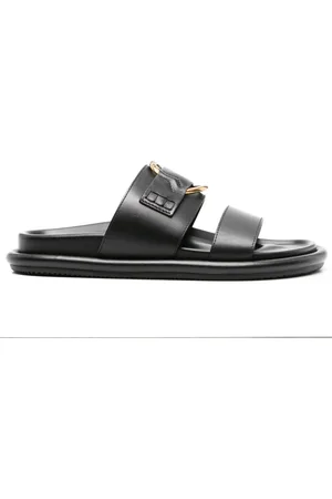 Moncler Bell leather slides