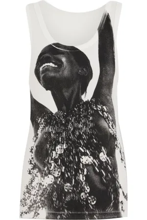 Paco rabanne X Jean Clemmer photograph-print tank top