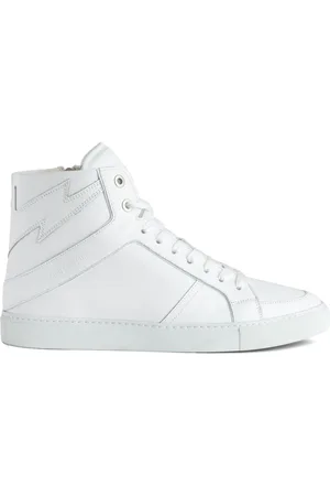Zadig & Voltaire ZV1747 leather high-top sneakers