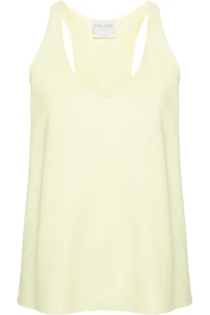 FORTE FORTE Racerback fine-ribbed top