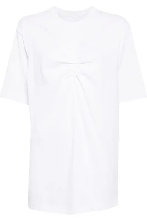 JNBY Ruched short-sleeved T-shirt