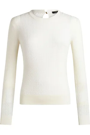 Etro Cable-knit wool jumper