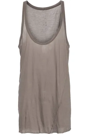 Rick Owens Fog cotton tank top