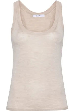 Max Mara Scoop-neck knitted top