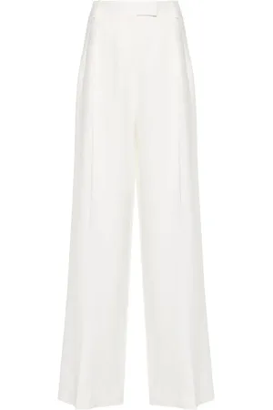 The Row Antone linen tailored trousers