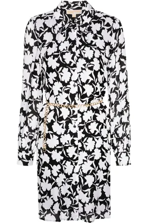 Michael Kors Floral crepe mini dress