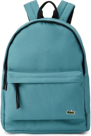 Lacoste Logo-appliqué canvas backpack
